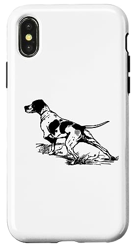 Englischer Zeiger Jagdhund Hülle für iPhone X/XS Englischer Zeiger Jagdhund Hülle für iPhone X/XS von Best Dog Design Apparel Company