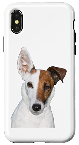 Fox Terrier Hundeshirt reinrassiger Fox Terrier Hund Hülle für iPhone X/XS Fox Terrier Hundeshirt reinrassiger Fox Terrier Hund Hülle für iPhone X/XS von Best Dog Design Apparel Company