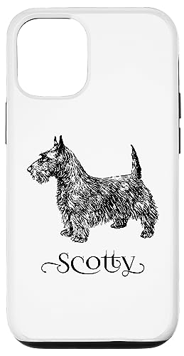Scotty Dog Terrier Hülle für iPhone 12/12 Pro Scotty Dog Terrier Hülle für iPhone 12/12 Pro von Best Dog Design Apparel Company