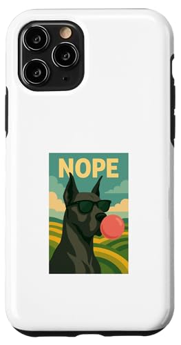 Deutsche Dogge Nope Chewing Gum Bubble Print Pop Art Hülle für iPhone 11 Pro Deutsche Dogge Nope Chewing Gum Bubble Print Pop Art Hülle für iPhone 11 Pro von Best Dog Tees and More