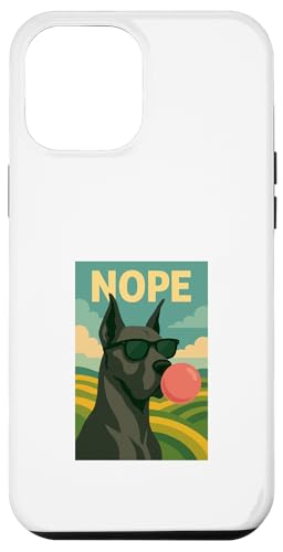 Deutsche Dogge Nope Chewing Gum Bubble Print Pop Art Hülle für iPhone 12 Pro Max Deutsche Dogge Nope Chewing Gum Bubble Print Pop Art Hülle für iPhone 12 Pro Max von Best Dog Tees and More