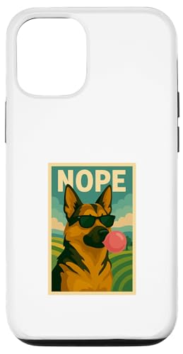 Deutscher Schäferhund Nope Kaugummi Bubble Print Pop Art Hülle für iPhone 12/12 Pro Deutscher Schäferhund Nope Kaugummi Bubble Print Pop Art Hülle für iPhone 12/12 Pro von Best Dog Tees and More
