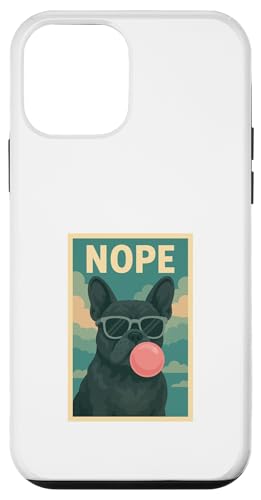 Französische Bulldogge Nope Chewing Gum Bubble Kunstdruck Frenchie Hülle für iPhone 12 mini Französische Bulldogge Nope Chewing Gum Bubble Kunstdruck Frenchie Hülle für iPhone 12 mini von Best Dog Tees and More