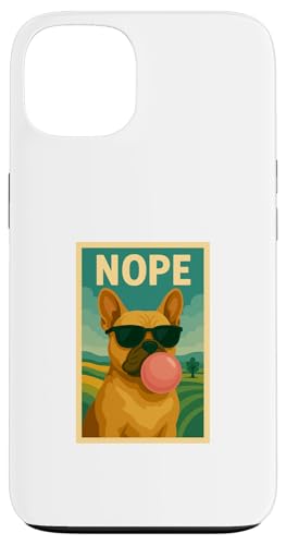 Französische Bulldogge Nope Kaugummi Bubble Art Frenchie Hülle für iPhone 13 Französische Bulldogge Nope Kaugummi Bubble Art Frenchie Hülle für iPhone 13 von Best Dog Tees and More