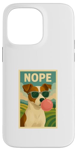 Jack Russell Terrier Nope Kaugummi, Pop-Art, Blasenmuster Hülle für iPhone 14 Pro Max Jack Russell Terrier Nope Kaugummi, Pop-Art, Blasenmuster Hülle für iPhone 14 Pro Max von Best Dog Tees and More