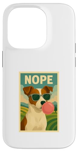 Jack Russell Terrier Nope Kaugummi, Pop-Art, Blasenmuster Hülle für iPhone 14 Pro Jack Russell Terrier Nope Kaugummi, Pop-Art, Blasenmuster Hülle für iPhone 14 Pro von Best Dog Tees and More