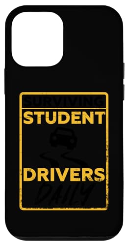 Überlebende Schülerfahrer täglich Hülle für iPhone 12 mini Überlebende Schülerfahrer täglich Hülle für iPhone 12 mini von Best Driving School Education Instructor Designs