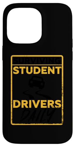 Überlebende Schülerfahrer täglich Hülle für iPhone 14 Pro Max Überlebende Schülerfahrer täglich Hülle für iPhone 14 Pro Max von Best Driving School Education Instructor Designs