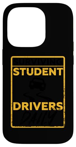 Überlebende Schülerfahrer täglich Hülle für iPhone 14 Pro Überlebende Schülerfahrer täglich Hülle für iPhone 14 Pro von Best Driving School Education Instructor Designs