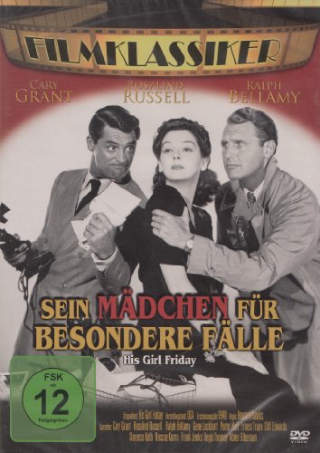 Sein Mädchen für besondere Fälle (His Girl Friday - 1940) [DVD] von Best Entertainment AG