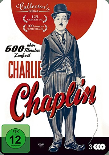 Charlie Chaplin - 3 DVD (612 Minuten) Metal Box von Best Entertainment