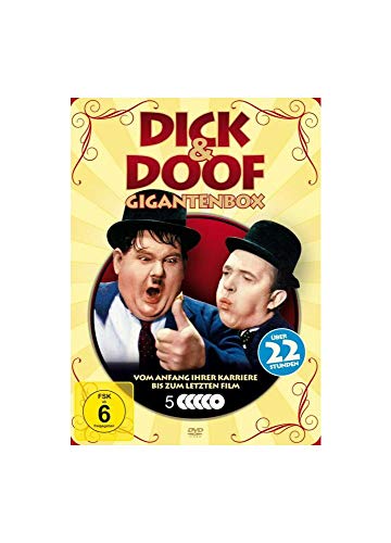 Dick & Doof Gigantenbox (Stan & Ollie) - Von den Anfängen bis zum letzten Film 5DVD Steelbox von Best Entertainment