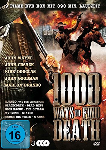 Django - Stagecoach - Dead West - Rios Rache - The Outlaw - Wyoming - 6 Guns - Under Big Trees - 9 Filme - 3 DVDs von Best Entertainment