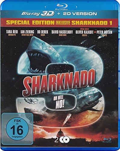Sharknado 3 Oh Hell No! - Special Edition inkl. Sharknado 1 - 2 Blu-ray 3D & 2D Uncut [2 DVDs] von Best Entertainment