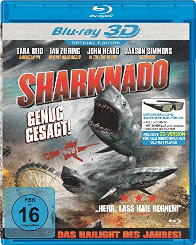 Sharknado - Uncut - Special Edition - Blu-ray & 3D Blu-ray - Bonusfilm : 2 Headed Shark Attack von Best Entertainment
