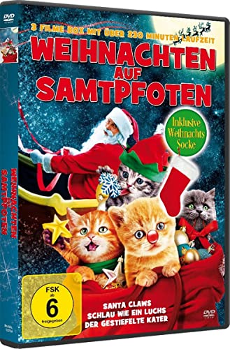 Weihnachten auf Samtpfoten (2015) mit Weihnachtsstrumpf, 1 DVD von Best Entertainment