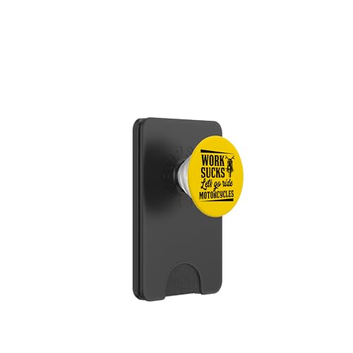 Work Sucks Let's Go Ride Motorräder Lustiges Motorrad Biker PopSockets PopWallet für MagSafe Work Sucks Let's Go Ride Motorräder Lustiges Motorrad Biker PopSockets PopWallet für MagSafe von Best Motorcycle Gear and Biker Grandpa Accessories