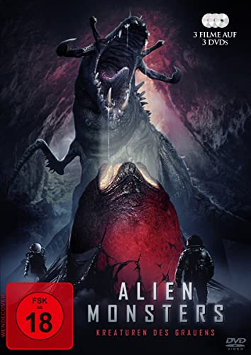 Alien Monsters - Kreaturen des Grauens - (3 Filme) - [DVD] (Alien Domicile: Battlefield Area 51, Alien Domicile: Next Level, Rise of the Predator) von Best Movies