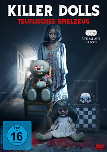 Killer Dolls - Teuflisches Spielzeug - (3 Filme) - [DVD] (Mandy, Clown Doll, Anne) von Best Movies