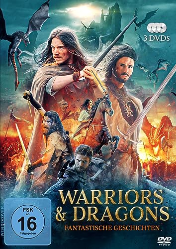 Warriors & Dragons - Fantastische Geschichten - (3 Filme) - [DVD] - (Das siebte Schwert, Gaelic King - Die Rückkehr des Keltenkönigs, God of War - Krieg der Dämonen) von Best Movies
