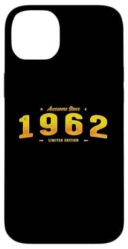 Awesome Since 1962 Year Of Birth - Vintage 63rd Birthday Hülle für iPhone 14 Plus Awesome Since 1962 Year Of Birth - Vintage 63rd Birthday Hülle für iPhone 14 Plus von Best Of Vintage Retro Groovy Theme for Birthday