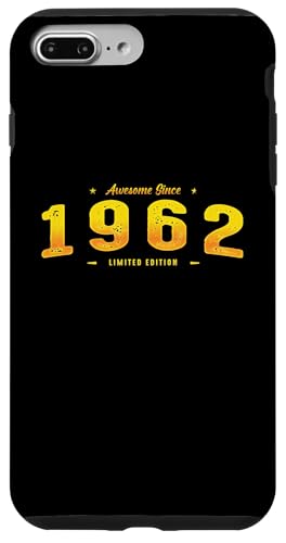 Awesome Since 1962 Year Of Birth - Vintage 63rd Birthday Hülle für iPhone 7 Plus/8 Plus Awesome Since 1962 Year Of Birth - Vintage 63rd Birthday Hülle für iPhone 7 Plus/8 Plus von Best Of Vintage Retro Groovy Theme for Birthday