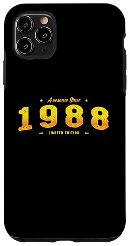 Awesome Since 1988 - Vintage 37th Birthday Classic Hülle für iPhone 11 Pro Max Awesome Since 1988 - Vintage 37th Birthday Classic Hülle für iPhone 11 Pro Max von Best Of Vintage Retro Groovy Theme for Birthday