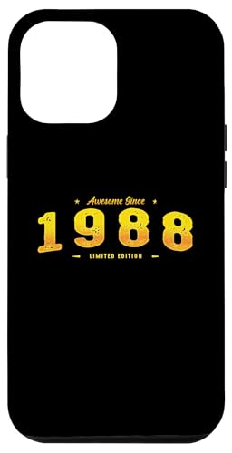 Awesome Since 1988 - Vintage 37th Birthday Classic Hülle für iPhone 12 Pro Max Awesome Since 1988 - Vintage 37th Birthday Classic Hülle für iPhone 12 Pro Max von Best Of Vintage Retro Groovy Theme for Birthday