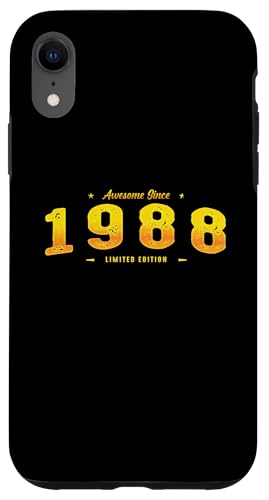 Awesome Since 1988 - Vintage 37th Birthday Classic Hülle für iPhone XR Awesome Since 1988 - Vintage 37th Birthday Classic Hülle für iPhone XR von Best Of Vintage Retro Groovy Theme for Birthday