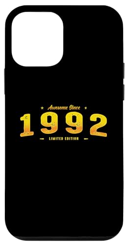 Awesome Since 1992 Year Of Birth - Vintage 33rd Birthday Hülle für iPhone 12 mini Awesome Since 1992 Year Of Birth - Vintage 33rd Birthday Hülle für iPhone 12 mini von Best Of Vintage Retro Groovy Theme for Birthday