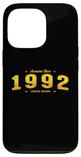 Awesome Since 1992 Year Of Birth - Vintage 33rd Birthday Hülle für iPhone 13 Pro Awesome Since 1992 Year Of Birth - Vintage 33rd Birthday Hülle für iPhone 13 Pro von Best Of Vintage Retro Groovy Theme for Birthday