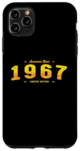 Vintage 1967 Limited Edition - 58th Birthday Classic Hülle für iPhone 11 Pro Max Vintage 1967 Limited Edition - 58th Birthday Classic Hülle für iPhone 11 Pro Max von Best Of Vintage Retro Groovy Theme for Birthday