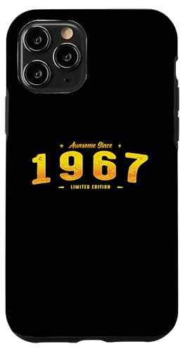 Vintage 1967 Limited Edition - 58th Birthday Classic Hülle für iPhone 11 Pro Vintage 1967 Limited Edition - 58th Birthday Classic Hülle für iPhone 11 Pro von Best Of Vintage Retro Groovy Theme for Birthday