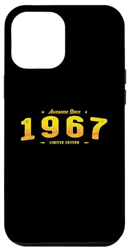 Vintage 1967 Limited Edition - 58th Birthday Classic Hülle für iPhone 12 Pro Max Vintage 1967 Limited Edition - 58th Birthday Classic Hülle für iPhone 12 Pro Max von Best Of Vintage Retro Groovy Theme for Birthday