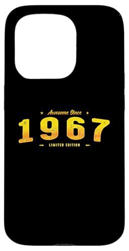Vintage 1967 Limited Edition - 58th Birthday Classic Hülle für iPhone 15 Pro Vintage 1967 Limited Edition - 58th Birthday Classic Hülle für iPhone 15 Pro von Best Of Vintage Retro Groovy Theme for Birthday