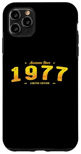 Vintage 1977 Limited Edition - 48th Birthday Classic Hülle für iPhone 11 Pro Max Vintage 1977 Limited Edition - 48th Birthday Classic Hülle für iPhone 11 Pro Max von Best Of Vintage Retro Groovy Theme for Birthday