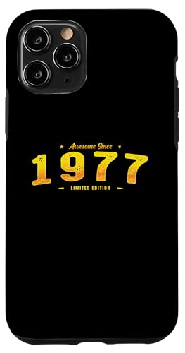 Vintage 1977 Limited Edition - 48th Birthday Classic Hülle für iPhone 11 Pro von Best Of Vintage Retro Groovy Theme for Birthday