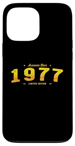 Vintage 1977 Limited Edition - 48th Birthday Classic Hülle für iPhone 13 Pro Max Vintage 1977 Limited Edition - 48th Birthday Classic Hülle für iPhone 13 Pro Max von Best Of Vintage Retro Groovy Theme for Birthday