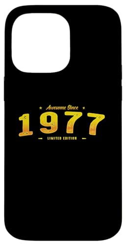 Vintage 1977 Limited Edition - 48th Birthday Classic Hülle für iPhone 14 Pro Max Vintage 1977 Limited Edition - 48th Birthday Classic Hülle für iPhone 14 Pro Max von Best Of Vintage Retro Groovy Theme for Birthday