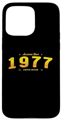 Vintage 1977 Limited Edition - 48th Birthday Classic Hülle für iPhone 15 Pro Max Vintage 1977 Limited Edition - 48th Birthday Classic Hülle für iPhone 15 Pro Max von Best Of Vintage Retro Groovy Theme for Birthday