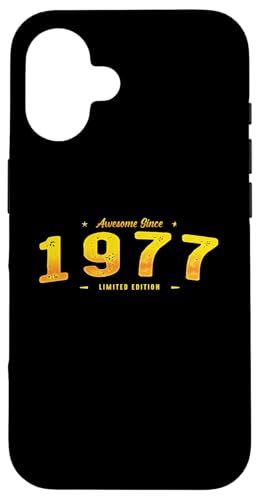 Vintage 1977 Limited Edition - 48th Birthday Classic Hülle für iPhone 16 Vintage 1977 Limited Edition - 48th Birthday Classic Hülle für iPhone 16 von Best Of Vintage Retro Groovy Theme for Birthday
