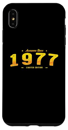 Vintage 1977 Limited Edition - 48th Birthday Classic Hülle für iPhone XS Max Vintage 1977 Limited Edition - 48th Birthday Classic Hülle für iPhone XS Max von Best Of Vintage Retro Groovy Theme for Birthday