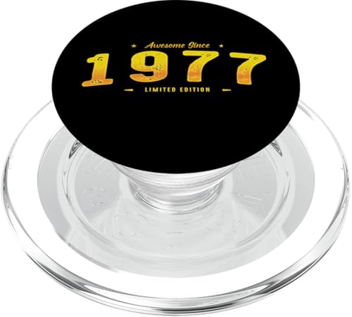 Vintage 1977 Limited Edition - 48th Birthday Classic PopSockets PopGrip für MagSafe Vintage 1977 Limited Edition - 48th Birthday Classic PopSockets PopGrip für MagSafe von Best Of Vintage Retro Groovy Theme for Birthday