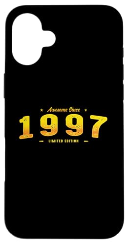 Vintage 1997 Limited Edition - 28th Birthday Classic Hülle für iPhone 16 Plus Vintage 1997 Limited Edition - 28th Birthday Classic Hülle für iPhone 16 Plus von Best Of Vintage Retro Groovy Theme for Birthday