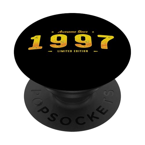 Vintage 1997 Limited Edition - 28th Birthday Classic PopSockets Klebender PopGrip Vintage 1997 Limited Edition - 28th Birthday Classic PopSockets Klebender PopGrip von Best Of Vintage Retro Groovy Theme for Birthday
