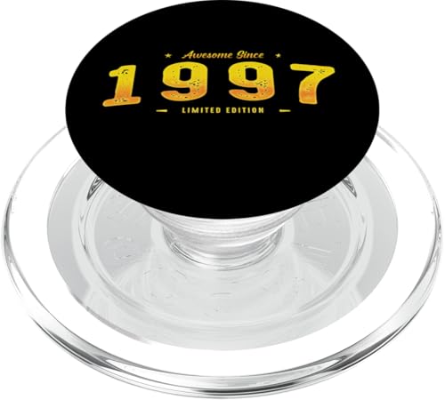 Vintage 1997 Limited Edition - 28th Birthday Classic PopSockets PopGrip für MagSafe Vintage 1997 Limited Edition - 28th Birthday Classic PopSockets PopGrip für MagSafe von Best Of Vintage Retro Groovy Theme for Birthday