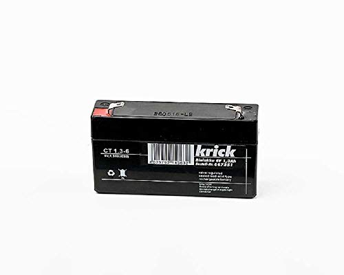 Krick Bleiakku 6V / 1,3Ah von Best Price Square