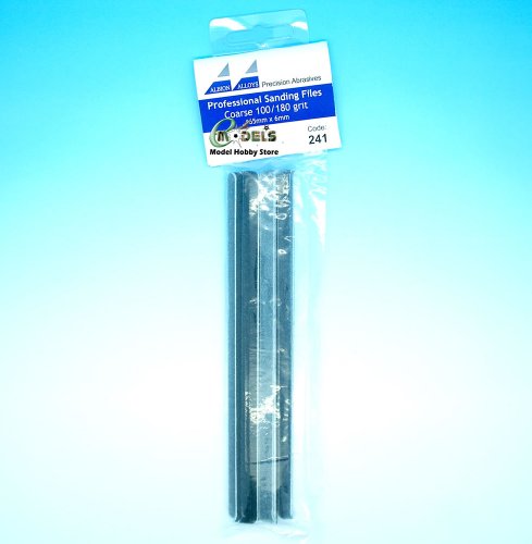 Krick Profi-Sandpapierfeile 6x165 mm grob (VE10) von Best Price Square