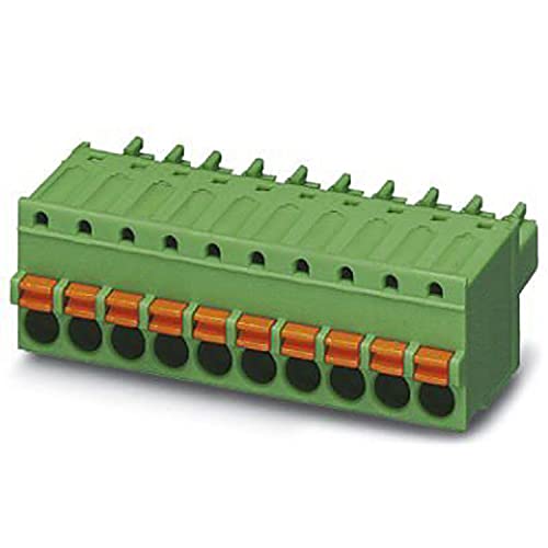 PHOENIX CONTACT FK-MCP 1,5/5-ST-3,81 Leiterplattenstecker, Nennquerschnitt 1,5 mm², Grün, Anzahl der Anschlüsse 5, Artikelfamilie FK-MCP 1,5/..-ST, Rastermaß 3,81 mm, 50 Stück PHOENIX CONTACT FK-MCP 1,5/5-ST-3,81 Leiterplattenstecker, Nennquerschnitt 1,5 mm², Grün, Anzahl der Anschlüsse 5, Artikelfamilie FK-MCP 1,5/..-ST, Rastermaß 3,81 mm, 50 Stück von Best Price Square