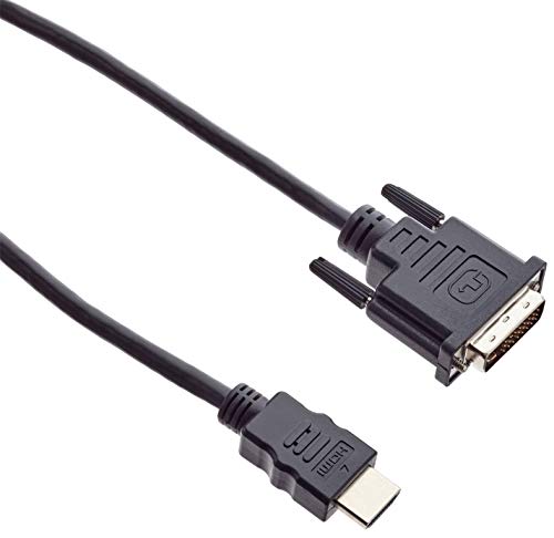 Pro Signal PSG02572 HDMI-Stecker auf DVI-D-Stecker, 5 m, Schwarz von Best Price Square